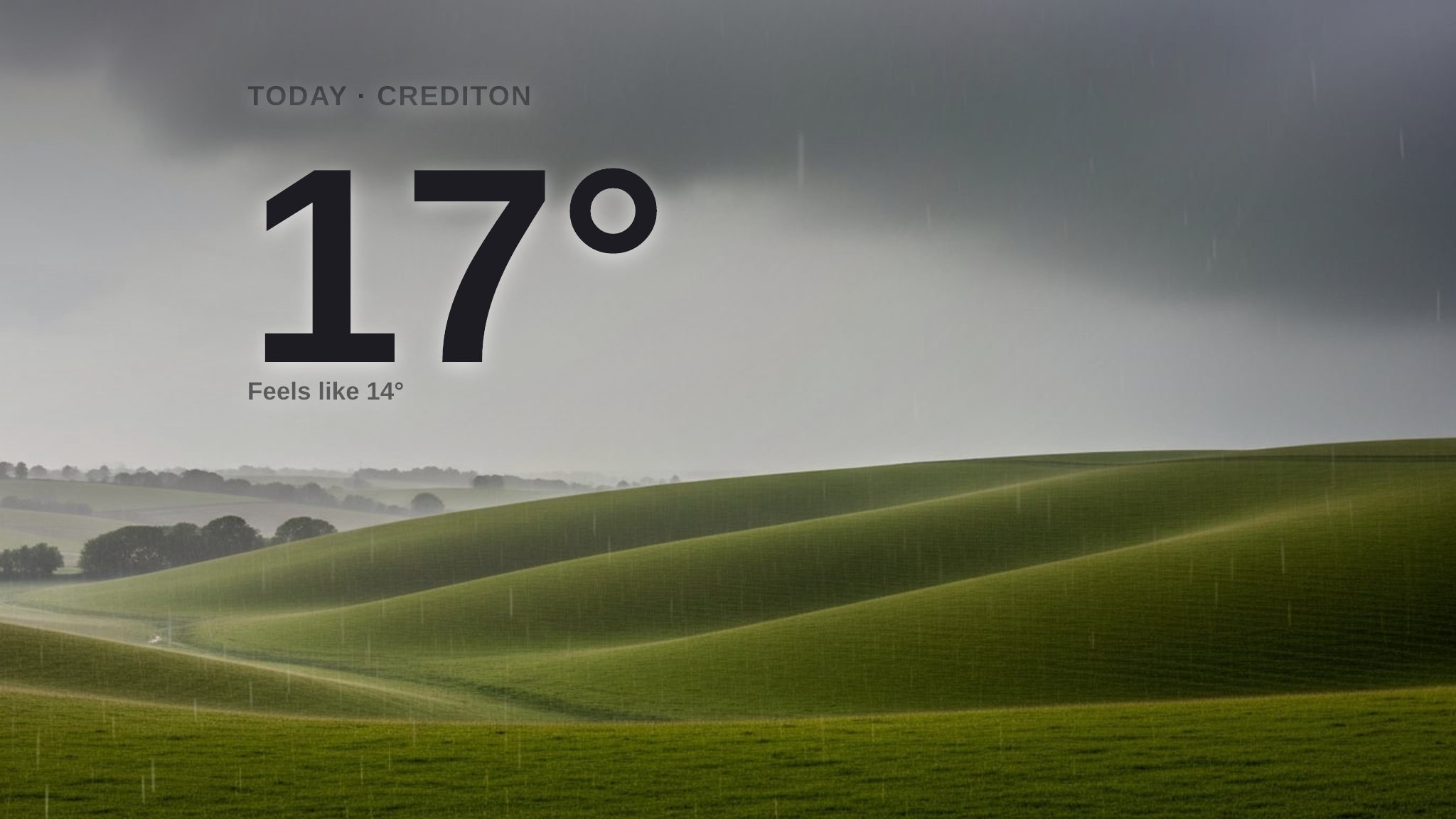 Heavy rain on the way for Crediton - here's your Monday forecast
