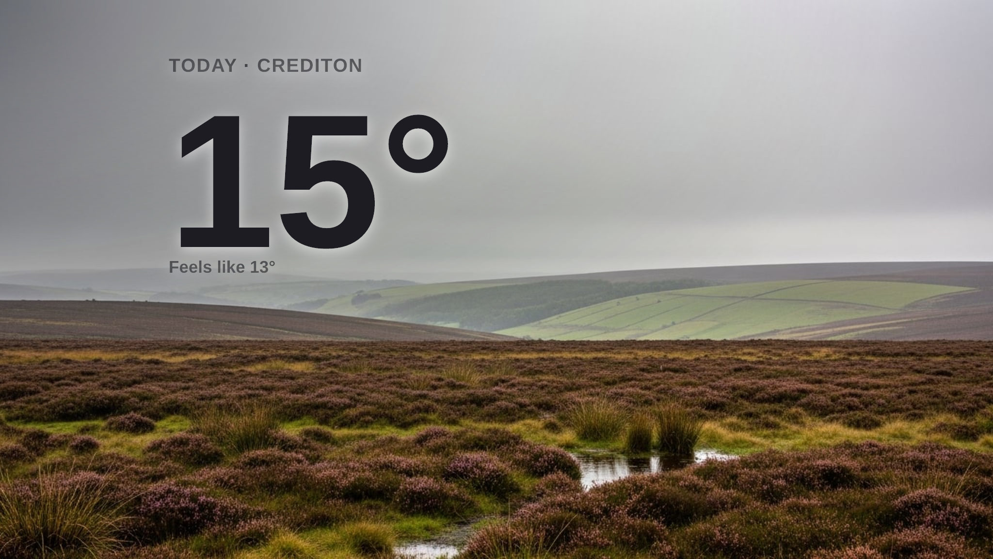 Rain on the way for Crediton - here's your Thursday forecast