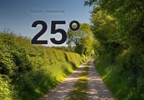 Warm sunshine for Crediton today - here's what to expect