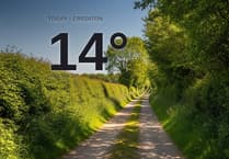 Sunshine and warmth for Crediton today - here's what to expect
