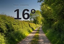 Sunshine dominates Crediton today - here's your Friday forecast