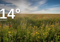 A clear start for Crediton today - here's your Sunday forecast
