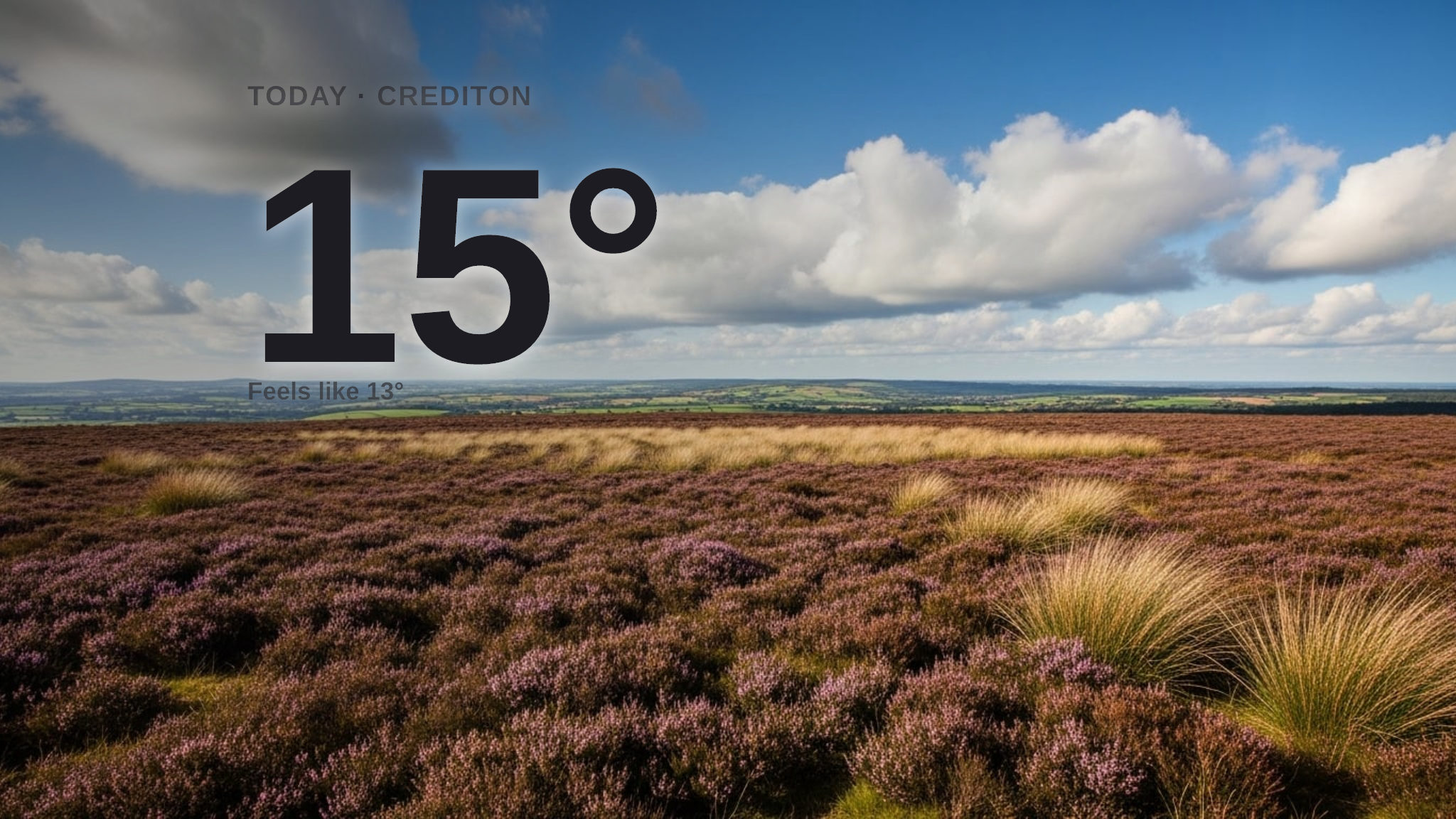 A mix of clouds and sun for Crediton today - here's your Thursday forecast